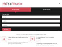 Tablet Screenshot of mytaxialicante.com